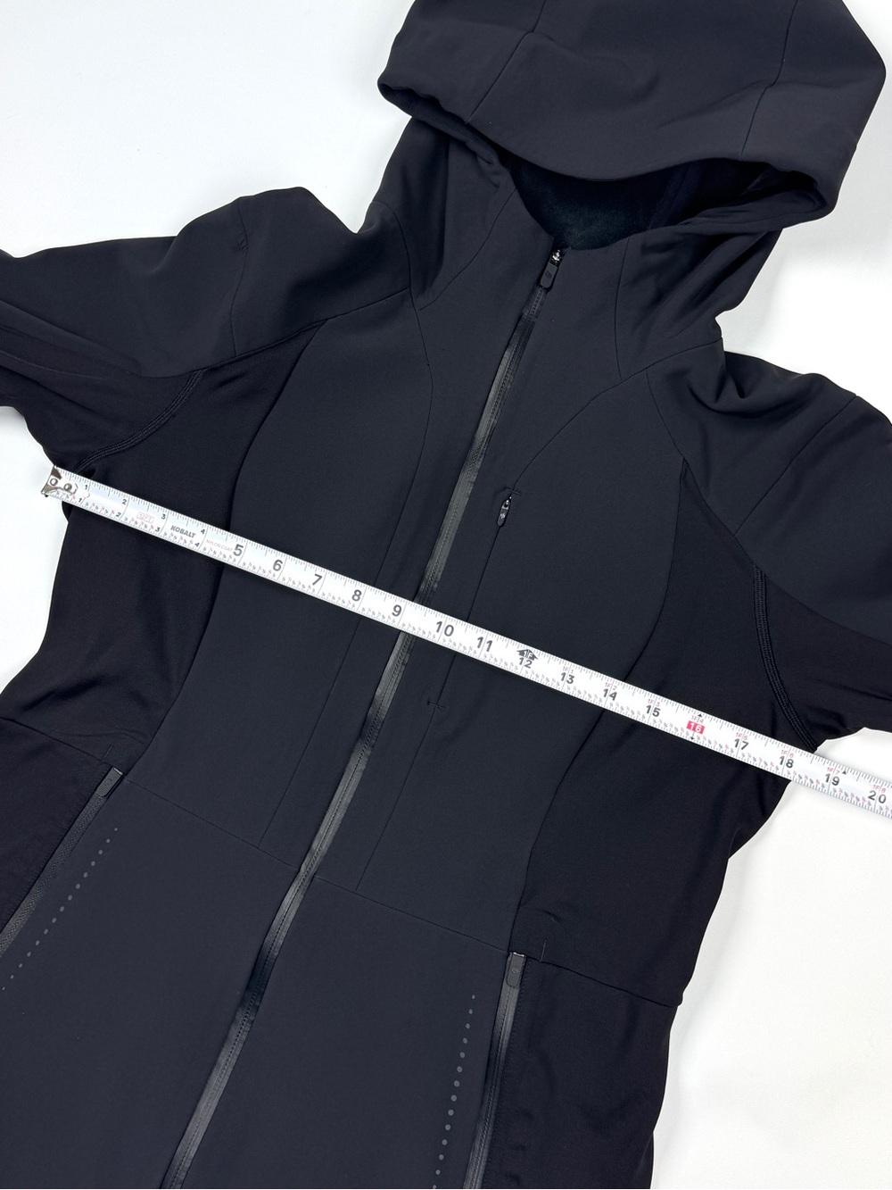 lululemon Cross Chill Black Jacket *RepelShell Size 10 - Picture 13 of 16